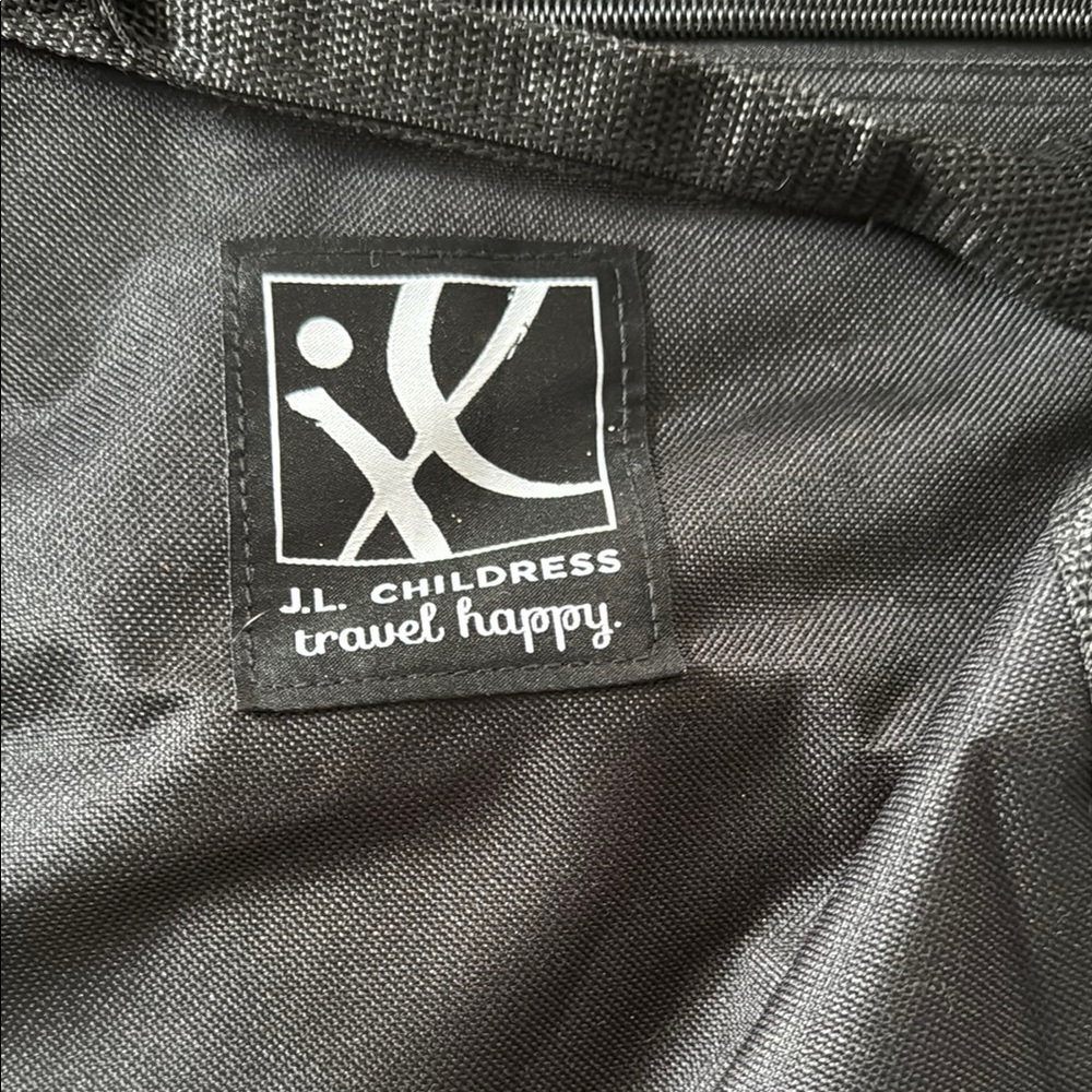 J.L. Childress Black Stroller Travel Bag